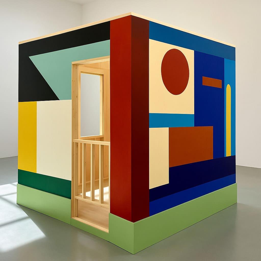Art gallery lambert abstraction couleurs